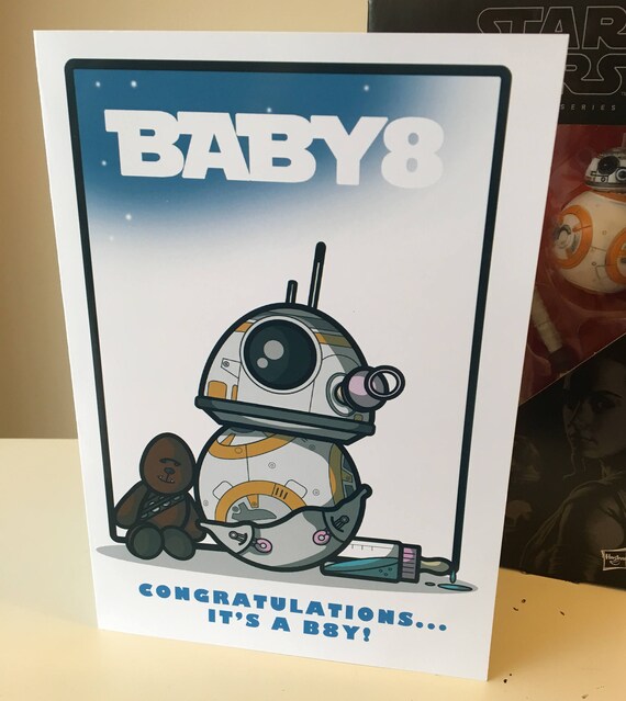Neue BabyKarte Star Wars Herzlichen Glückwunsch es ist Etsy