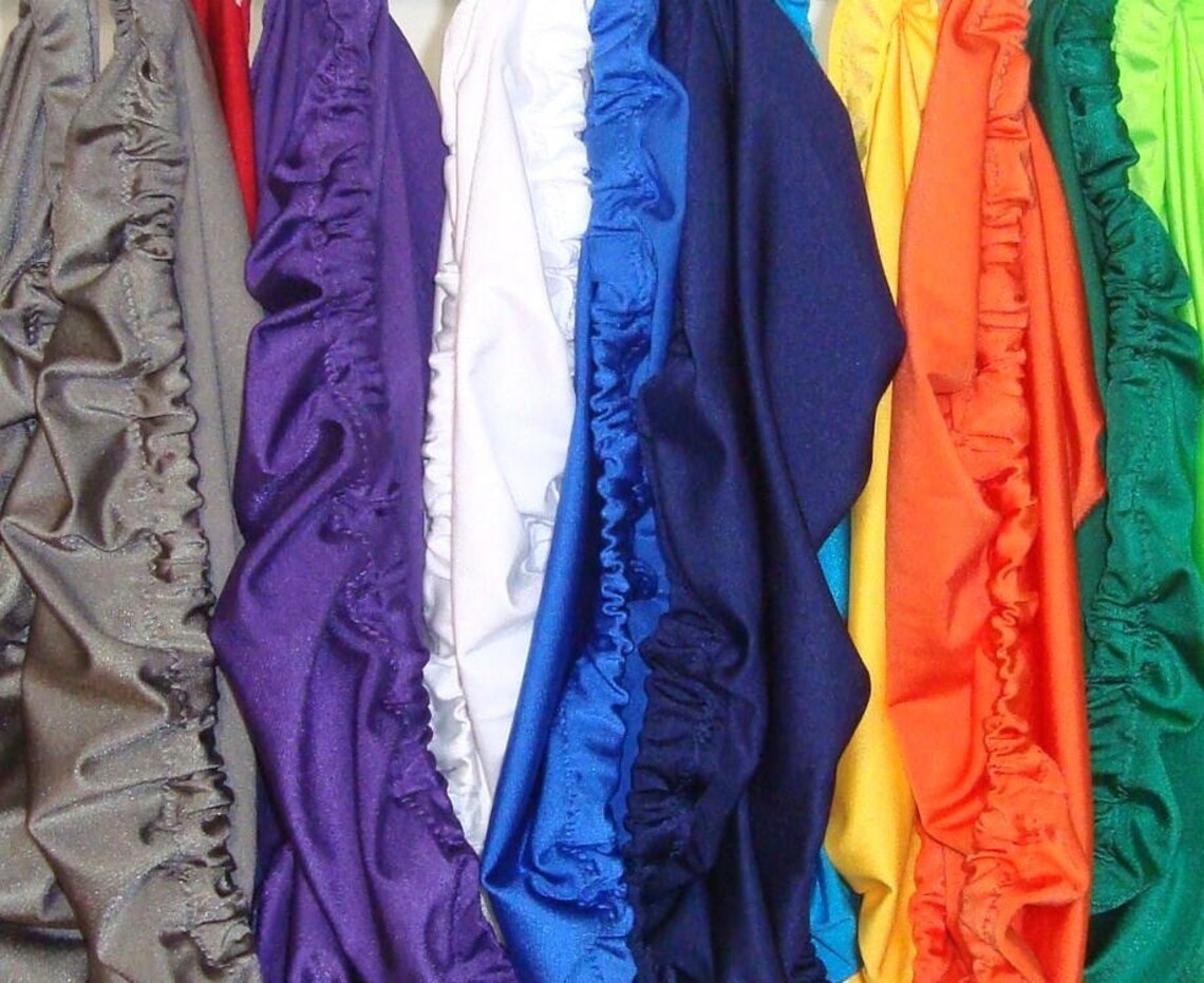 Spandex Fabric Lid Cover for toilet SEAT fits on Round / Etsy