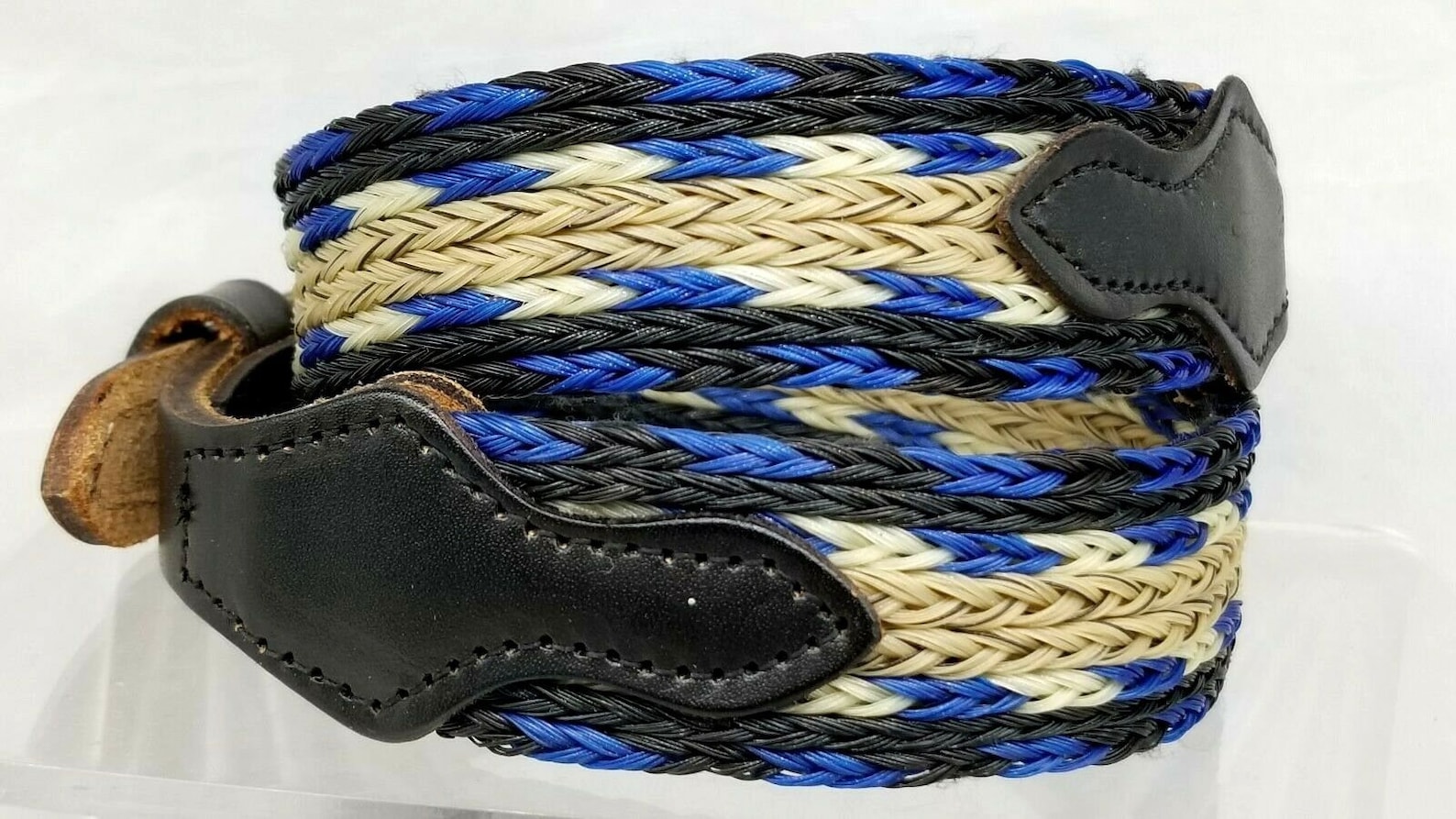 Western HORSEHAIR BELT 1 1/8 Wide Tapered to 3/4 Etsy