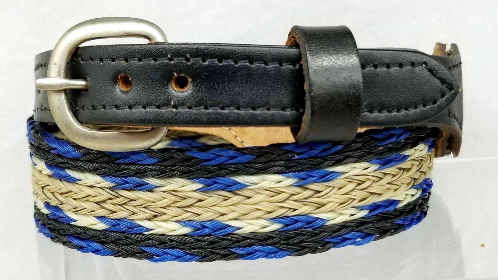 Western HORSEHAIR BELT 1 1/8 Wide Tapered to 3/4 Etsy