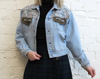 grunge jean jacket