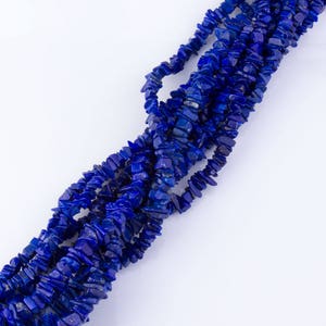 Lapis Lazuli Chip Gemstone Beads, AA Quality, Semi-Precious Gemstones, Natural Lapis, Loose Beads, Beading Supply, Priced per Strand, LAP02