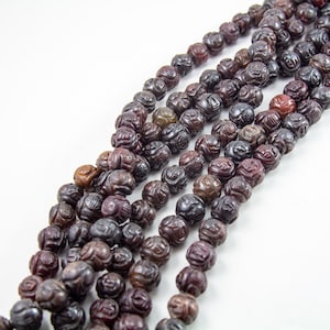 13mm to 18mm Natural Jade Chinese Hand Carved Shou Beads,Long Life,Longevity Beads,Semi -Precious Gemstones,Jade Bead,Round Bead  JAD05