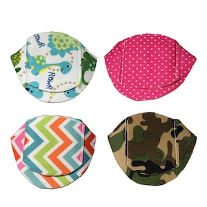 Water Resistant Over-the-Lens Reusable, Handmade Eye Patch to Treat Amblyopia or Lazy Eye.  Available in 4 styles/colors. Occlusion therapy