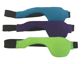 The headband patch for kids: comfortable and secure, adjustable felt eyepatch for children