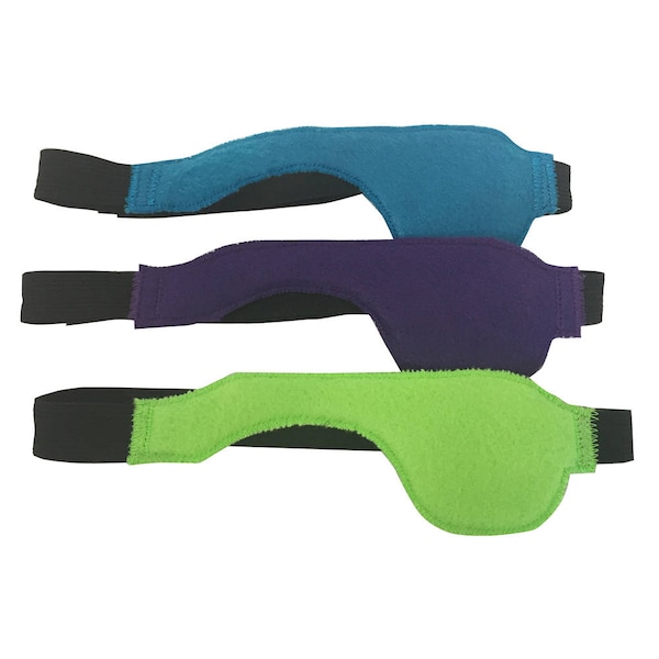 The headband patch for kids: comfortable and secure, adjustable felt eyepatch for children