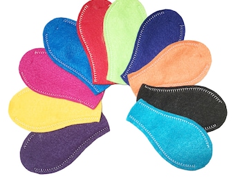 Soft, reusable, hand-made, felt eye patch to treat Eye Patch to treat Amblyopia/ Lazy eye for right or left eye