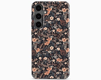 Boho Flower Pattern Phone Case, Samsung, iPhone, Pixel