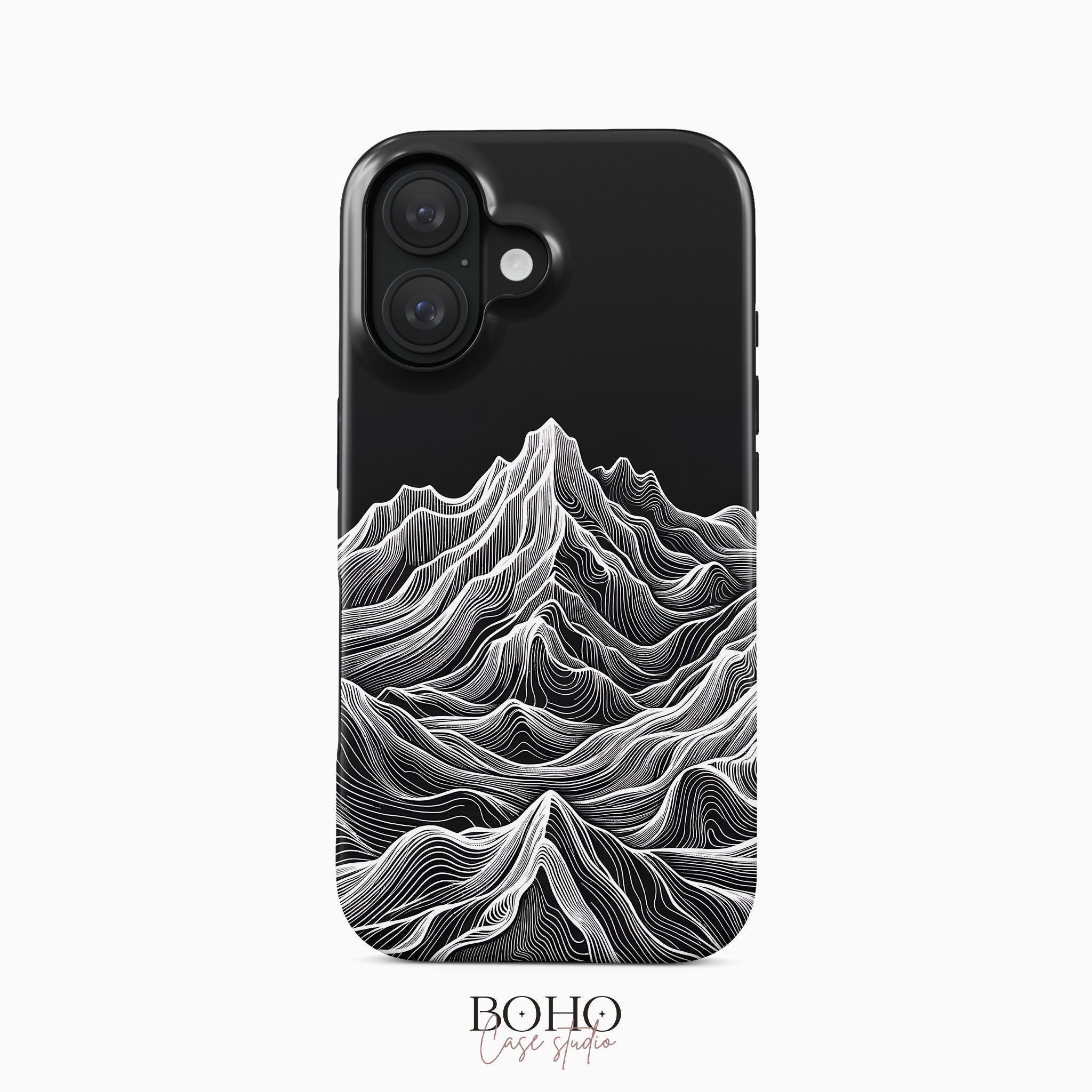 Topgraph Compatible With Iphone 17 Case Magsafe Clear,Magnetic Transparent Designer Cute Silicone Phone Cover Cases For Women - Brown Botanical Flowers - View #6