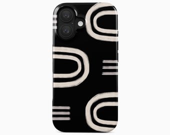Abstract Shapes Phone Case for iPhone 17 Pro Max, Samsung Galaxy S26 Plus Ultra
