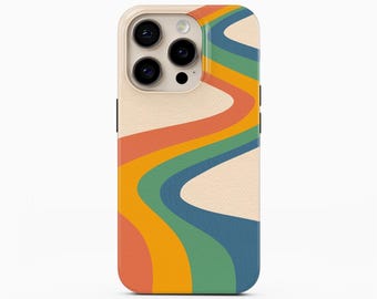 iPhone・スマホケース Society6 Rainbow Eye Case for Apple iPhone 15 Plus Neon Rainbow Psychedelic