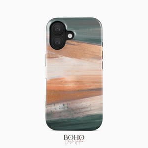Oil Paint iPhone 16 Pro Case iPhone 15 Pro Max TOUGH Case / Boho Studio © / Aesthetic MagSafe iPhone 14 Plus Case