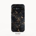 Black Gold Marble Phone Case for Pixel 9 Pro XL 9a, 8a 8 Pro 7a 7 Pro 6a 6 Pro, iPhone 16 15 14 13 Pro Max, Samsung Galaxy S24 Plus Ultra product logo
