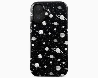 Planets Space Phone Case for iPhone 17 Pro Max, Samsung Galaxy S26 Ultra Plus