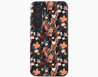 Boho Floral Phone Case for Samsung Galaxy S26 Ultra Plus, iPhone 17 Pro Max