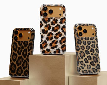 Custodia per telefono con stampe di leopardo selvatico per Xiaomi 15 14 13, Google Pixel 10 9a
