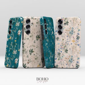 Cottagecore Wildflower MagSafe Case for Samsung Galaxy S26 S25 S24 S23 S22 Plus Ultra