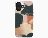 Abstract Brush Stroke Phone Case | Modern Neutral Paint Texture | iPhone, Samsung Galaxy, Google Pixel