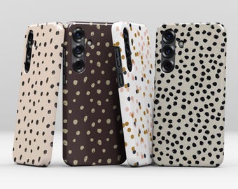 Custodia MagSafe minimalista a pois per Samsung Galaxy S26 S25 S24 S23 Plus Ultra