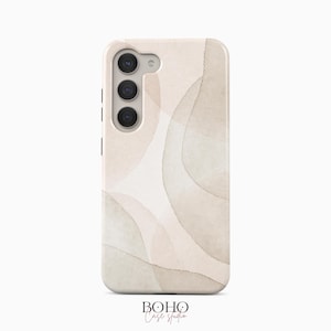 Light Abstract Phone Case for Samsung Galaxy S25 S24 S23 S22 Plus Ultra, iPhone 16 15 14 13 12 Pro Max Plus Mini, Pixel 9 Pro XL 8a