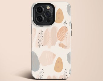 Abstract Boho Pattern iPhone 12 Pro Max Case iPhone 14 Pro TOUGH Case / Boho Studio © / Aesthetic MagSafe iPhone 14 Plus Case