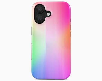 Bunte holografische Handyhülle für iPhone 18 Pro Max, Samsung Galaxy S26 Ultra Plus