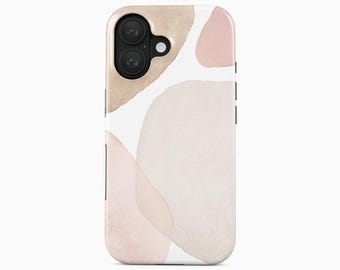 Abstract Shapes Phone Case for iPhone 17 Pro Max, Samsung Galaxy S26 Plus Ultra