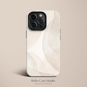 Pale Shapes iPhone 14 Case iPhone 13 Pro Max TOUGH Case / Boho Studio © / Aesthetic MagSafe iPhone 14 Plus Case