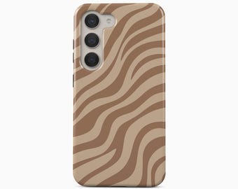 Funda para teléfono Organic Waves, compatible con iPhone, Samsung Galaxy y Google Pixel