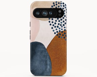 Coque de portable aquarelle abstraite pour Google Pixel 10 Pro XL, iPhone 15 Pro Max