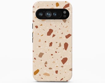 Light Terrazzo Pattern Phone Case, Google Pixel, iPhone, Galaxy