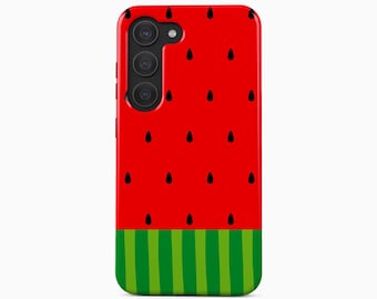 Funda de sandía para Samsung Galaxy S26 Ultra Plus y iPhone 17 Pro Max