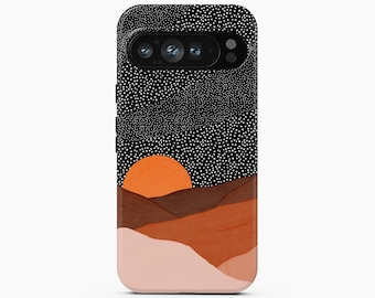 Moon Landscape Phone Case, iPhone, Samsung Galaxy, Google Pixel