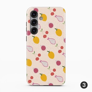 Lemon Pattern MagSafe Case for Samsung Galaxy S26 S25 S24 S23 S22 Plus Ultra 3