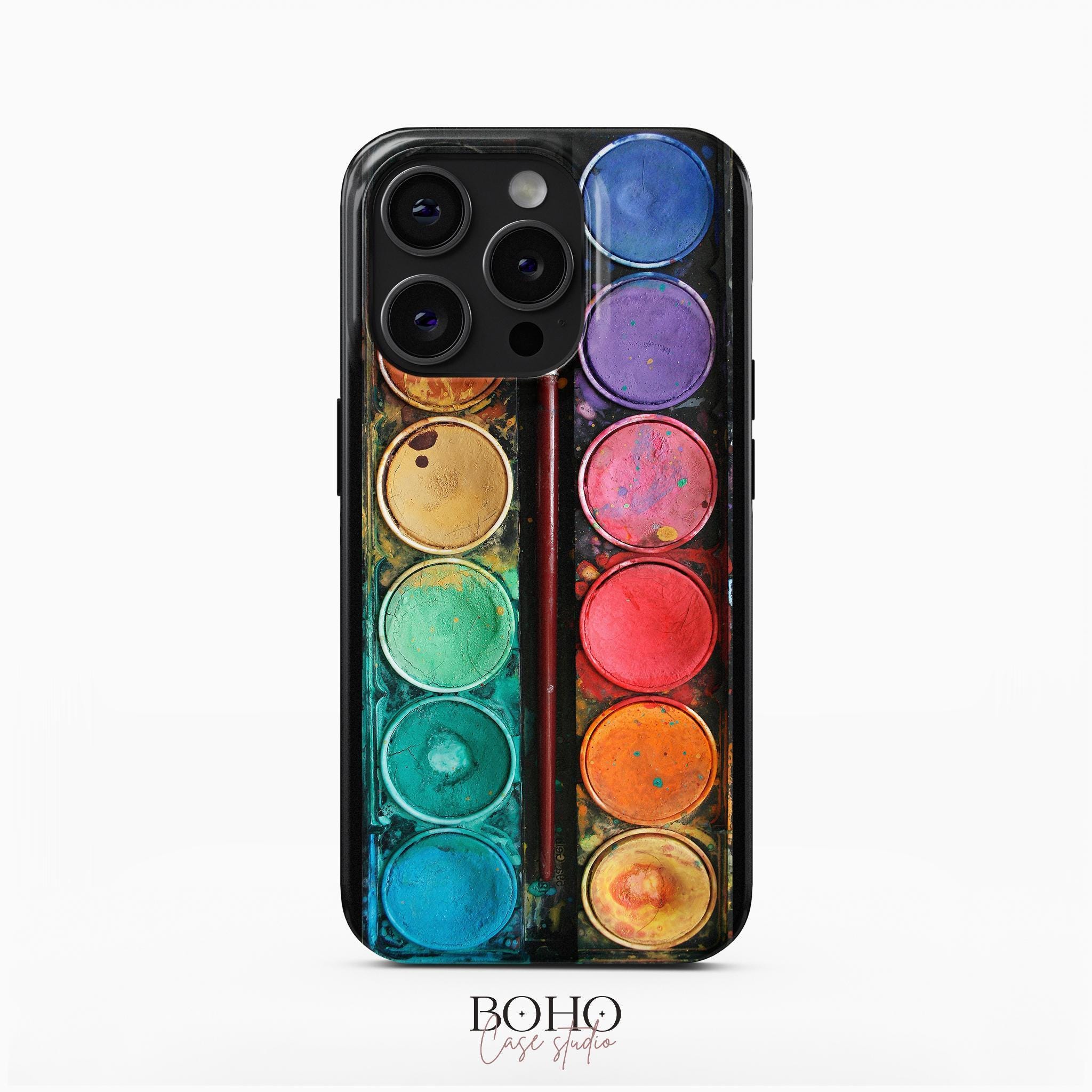 Watercolor Palette iPhone 15 Pro Case iPhone 14 Pro Max TOUGH Case / Boho Studio © / Aesthetic MagSafe iPhone 14 Plus Case