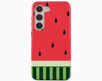 Vattenmelon Mobilskal till Samsung Galaxy S22 Plus Ultra, iPhone 12 Pro Max