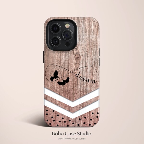 Infinity Dream Birds iPhone 14 Pro Case iPhone 13 Pro Max TOUGH Case / Boho Studio © / Aesthetic MagSafe iPhone 14 Plus Case