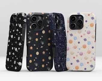 Celestial Galaxy Phone Case for iPhone 17 16 15 14 13 Pro Max Plus