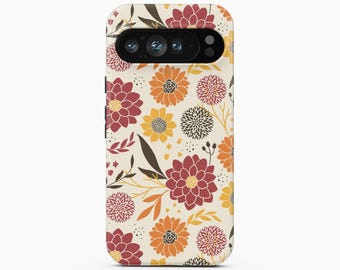 Cover per telefono con motivo floreale per Google Pixel 10 Pro XL 9 9a 8a 7a