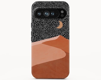Desert Moon Phone Case for Google Pixel 10 Pro XL, iPhone 17 Pro Max