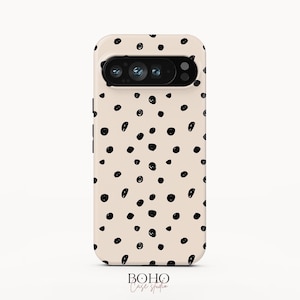 Spotty Polka Dot Google Pixel Case - Playful Polka Dot Design for Pixel 7, 6, 5, 4, 3 Models and more.