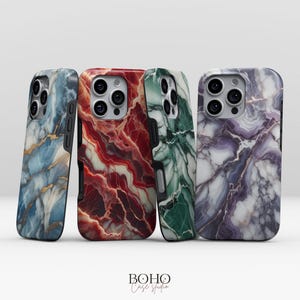 Marble Pattern Phone Case for iPhone 17 Pro Max, Google Pixel 9a