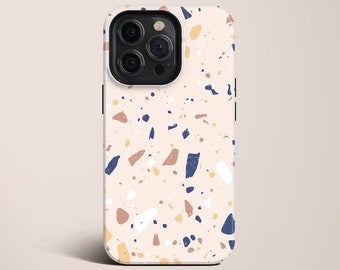 Blue Terrazzo iPhone 14 Pro Case iPhone 13 Pro Max TOUGH Case / Boho Studio © / Aesthetic MagSafe iPhone 14 Plus Case