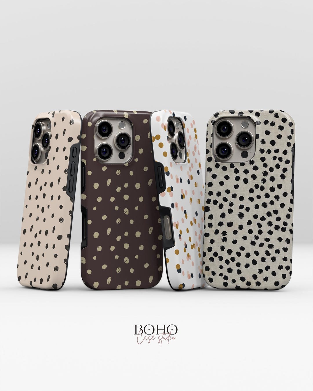 Polka Dot Phone Case for iPhone 16 Pro Max, Google Pixel 9a - Etsy