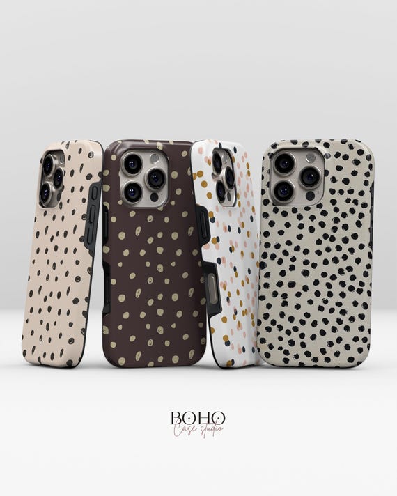 Polka Dot Phone Case for iPhone 17 16 15 14 13 Pro Max Plus - Etsy