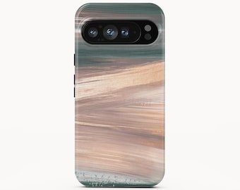 Coque de portable effet tourbillon de peinture abstraite pour Google Pixel 8 Pro, iPhone 15 Pro Max