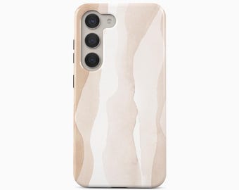 Light Abstract Waves Phone Case for Samsung Galaxy S26 S25 S24 S23 Plus Ultra