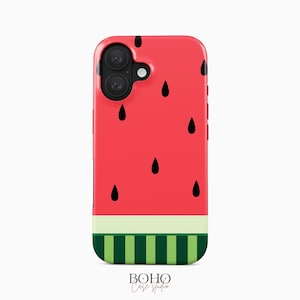 Watermelon iPhone 15 Pro Case iPhone 14 Pro Max TOUGH Case / Boho Studio © / Aesthetic MagSafe iPhone 14 Plus Case