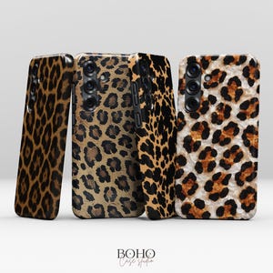 Wild Leopard Print MagSafe Case for Samsung Galaxy S26 S25 S24 S23 Plus Ultra