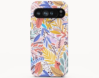 Bunte Blätter-Handyhülle für Google Pixel 10 Pro XL, iPhone 18 Pro